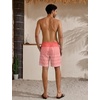 image:imageLzzidou Mens Swim Trunks Board Shorts Mesh Lining 8 Inch Inseam Quick Dry Bathing SuitPink