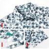 image:imageBoys Polo Shirt Short Sleeve Performance Dry Fit Stretch Funny Print Active Casual Collared Golf Shirts for BoyHawaii Palm Leaves