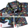 image:imageBoys Polo Shirt Short Sleeve Performance Dry Fit Stretch Funny Print Active Casual Collared Golf Shirts for BoyNeon Game Controller