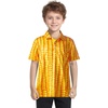 image:imageBoys Polo Shirt Short Sleeve Performance Dry Fit Stretch Funny Print Active Casual Collared Golf Shirts for BoyYellow Corn