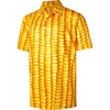 image:imageBoys Polo Shirt Short Sleeve Performance Dry Fit Stretch Funny Print Active Casual Collared Golf Shirts for BoyYellow Corn