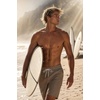 image:imageLzzidou Mens Swim Trunks Board Shorts Mesh Lining 8 Inch Inseam Quick Dry Bathing SuitPure Khaki